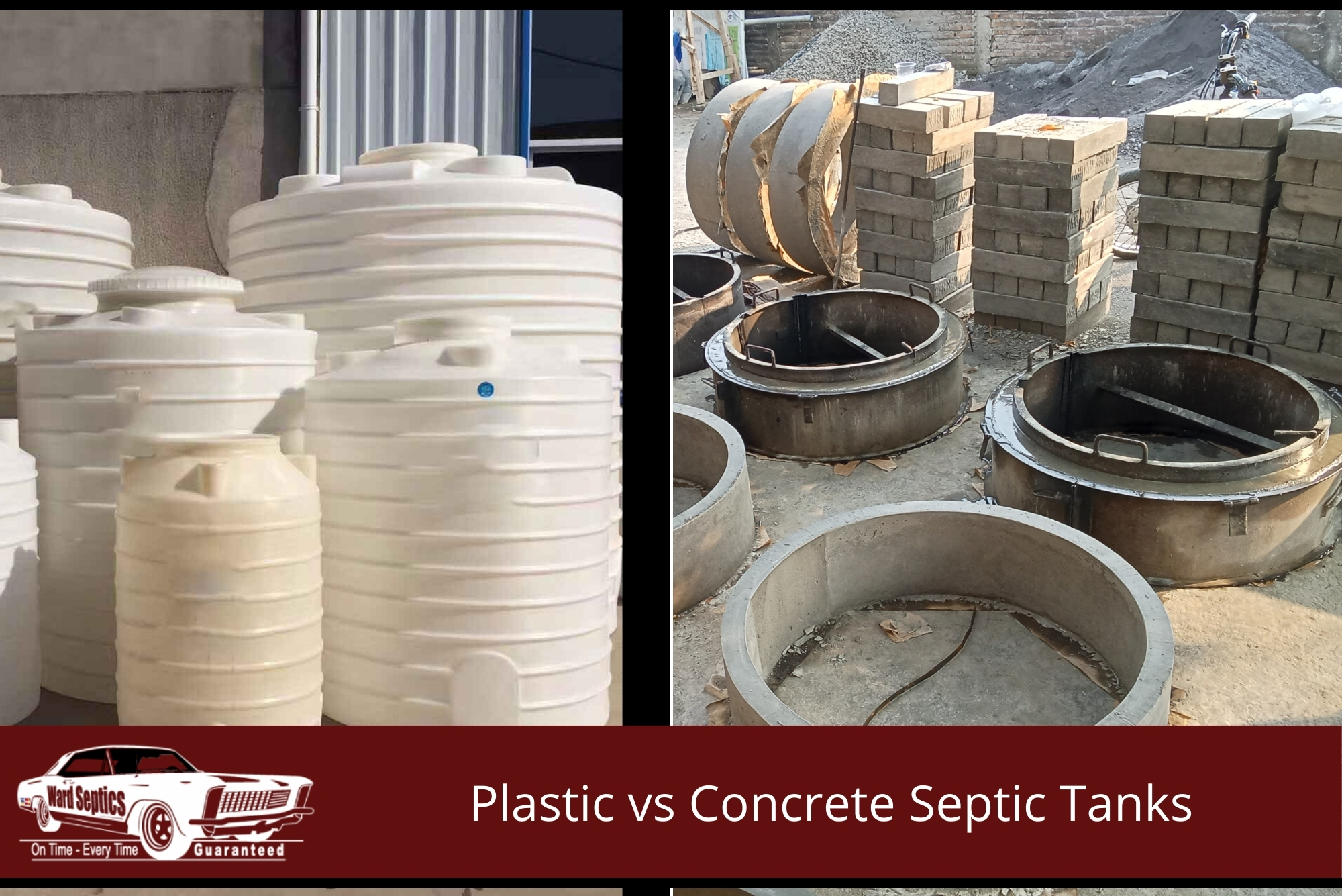 Plastic vs Concrete Septic Tanks